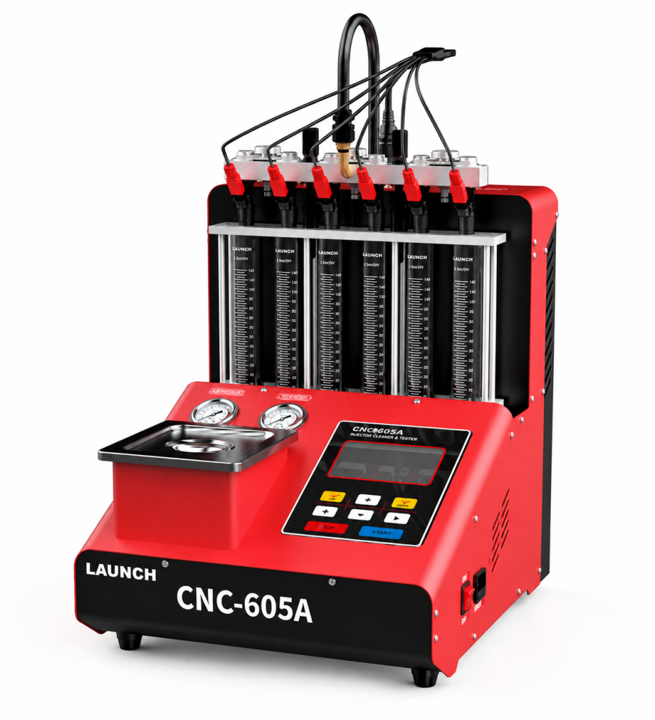 LAUNCH CNC-605A Injector Cleaner: The Complete Solution for Professional Fuel Injector Cleaning and Testing CNC 605A 932x1024